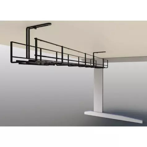 CABLE TRAY AND BASKET 1550MM BLACK