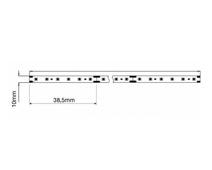 L&S LED 24V Flexible Strip Reel. Length: 20 metres. Colour: Warm White (3000K). 156 LED's per metre.