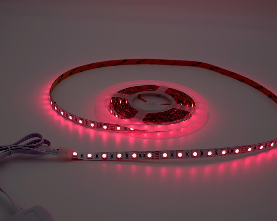 L&amp;S LED 24V Flexible Strip Reel. Length: 5 metres. Colour: RGB. 60 LED&#39;s per metre