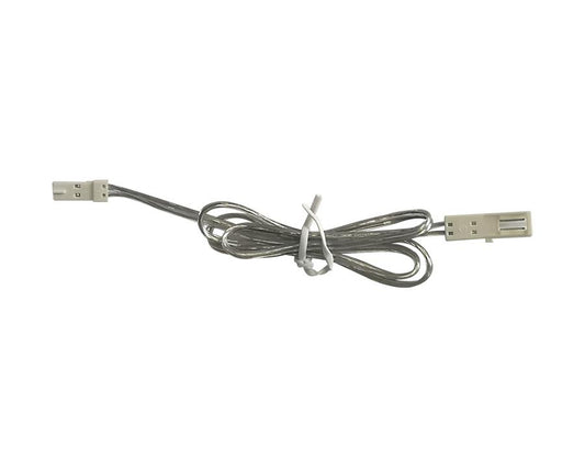 L&S 24V LED 500mm extension cable – transparent connector for linking input cables to distributors, ensuring reliable and easy LED strip connections.