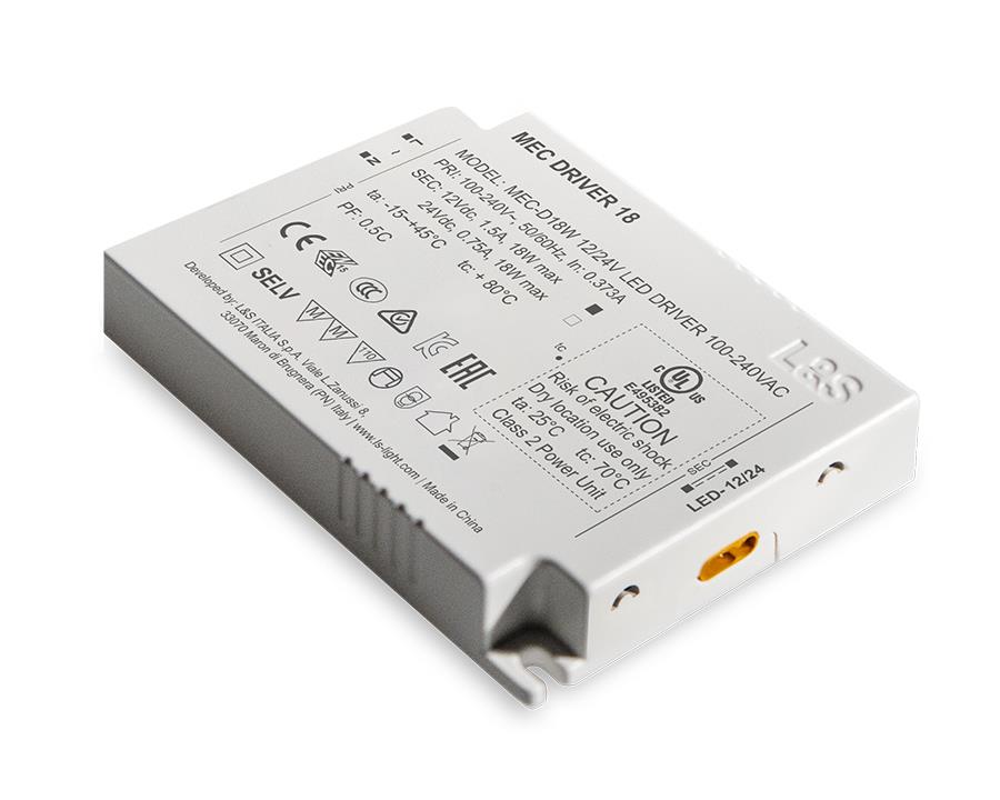 L&S MEC System Driver 18W. To suit 24V components by W&B