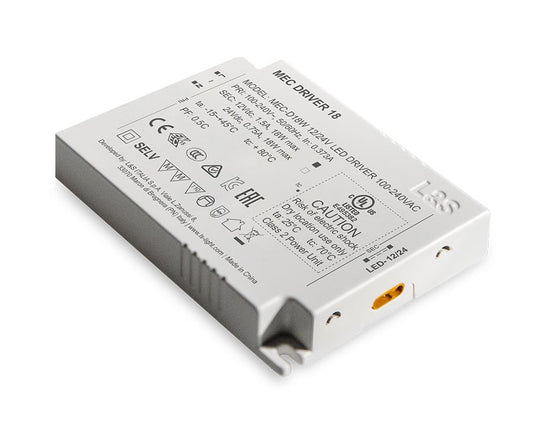 L&S MEC 18W LED driver – 24V power supply for smart LED modules, delivering stable and efficient lighting for home or commercial use.