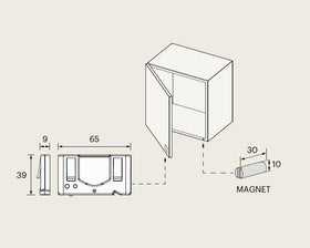 L&S MEC System Ghost Wireless Sensor for Smart/Bluesmart Modules by W&B