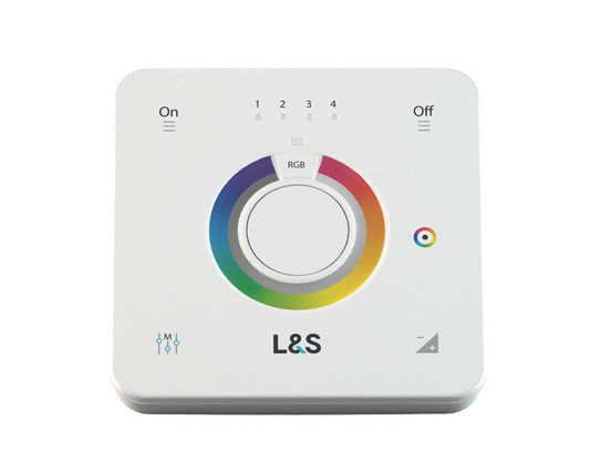 L&S MEC system controller – smart RGB LED module controller for BlueSmart and compatible smart modules, enabling customizable lighting effects.