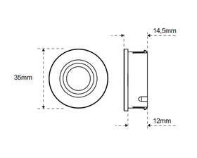 L&S MEC System Wireless Touch Switch for Smart/Bluesmart Modules by W&B