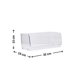 Large Clear Stackable Organiser