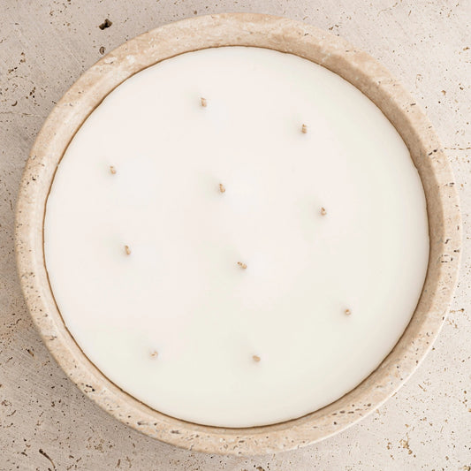 Luminous decorative scented candle designed for home ambience, relaxation and mood lighting, stylish candle perfect for interior decor and gifting purposes