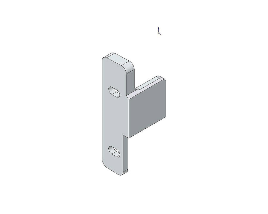 Blum METABOX Front Fixing Bracket, N Height Screw-On. Left Hand by W&B