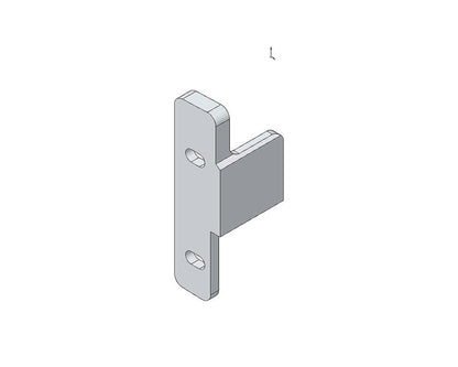 Blum METABOX Front Fixing Bracket, N Height Screw-On. Left Hand by W&B