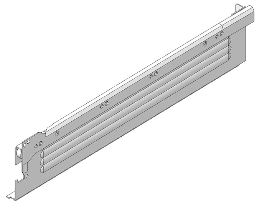 Blum METABOX Single Extension Steel Sides. 86mm X 450mm. *Sides And Runners Only* 320M4500C15