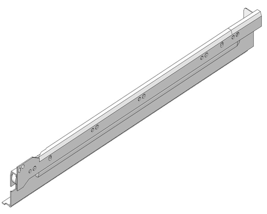 Blum METABOX Single Extension Steel Sides. 54mm X 500mm. *Sides And Runners Only* 320N5000C15