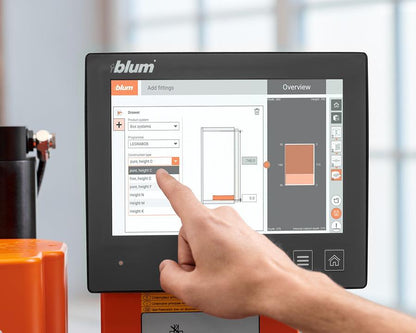 Blum EASYSTICK for MINIPRESS PRO & MINIPRESS P. Easystick Screen MZD.5000