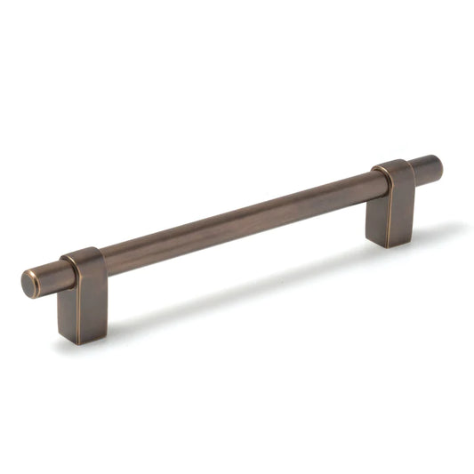 Maida by Momo solid brass cabinet bar handle in modern luxury finish, ideal for kitchen cabinets, wardrobes, and furniture drawers