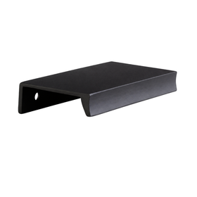 Square Lip Pull Handle - Matte Black