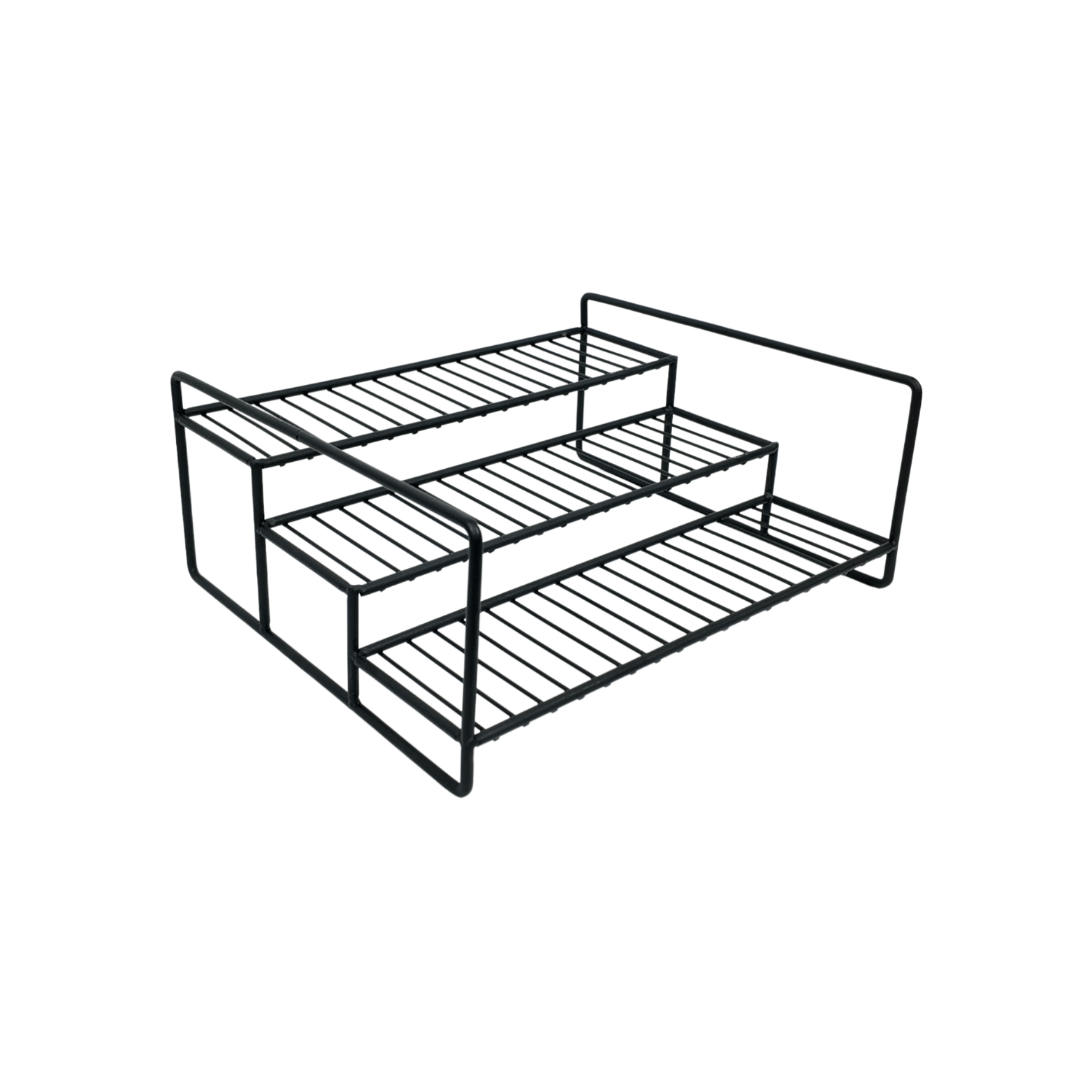 Metal Spice Rack – Black-1