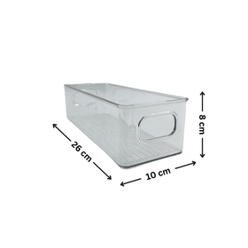 Mini Fridge Clear Storage Tub
