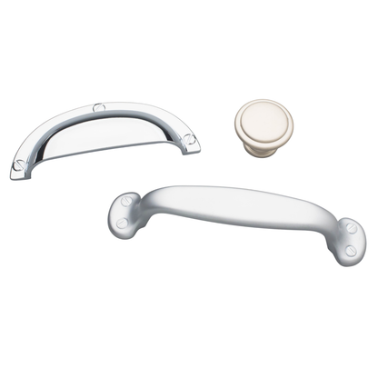 96mm Kethy cabinet handle, modern metal drawer and door pull handle for kitchen cabinetry and joinery applications, sleek hardware design