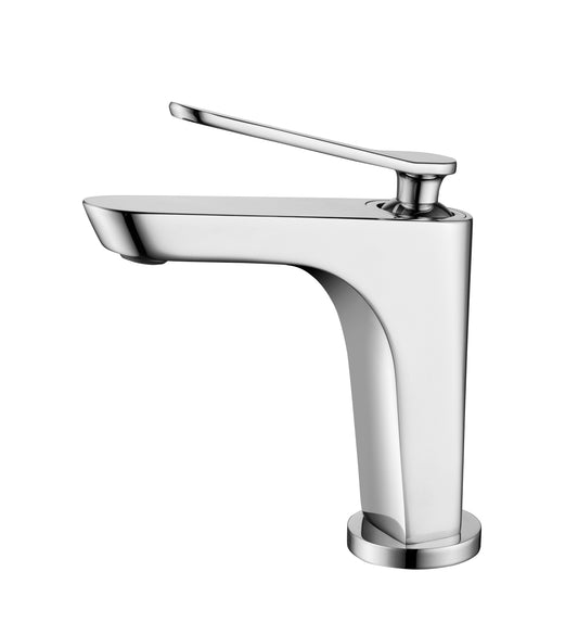 Imperial luxury modern basin mixer tap for bathroom vanities, featuring a durable chrome finish, single lever design, and smooth water flow for everyday use.