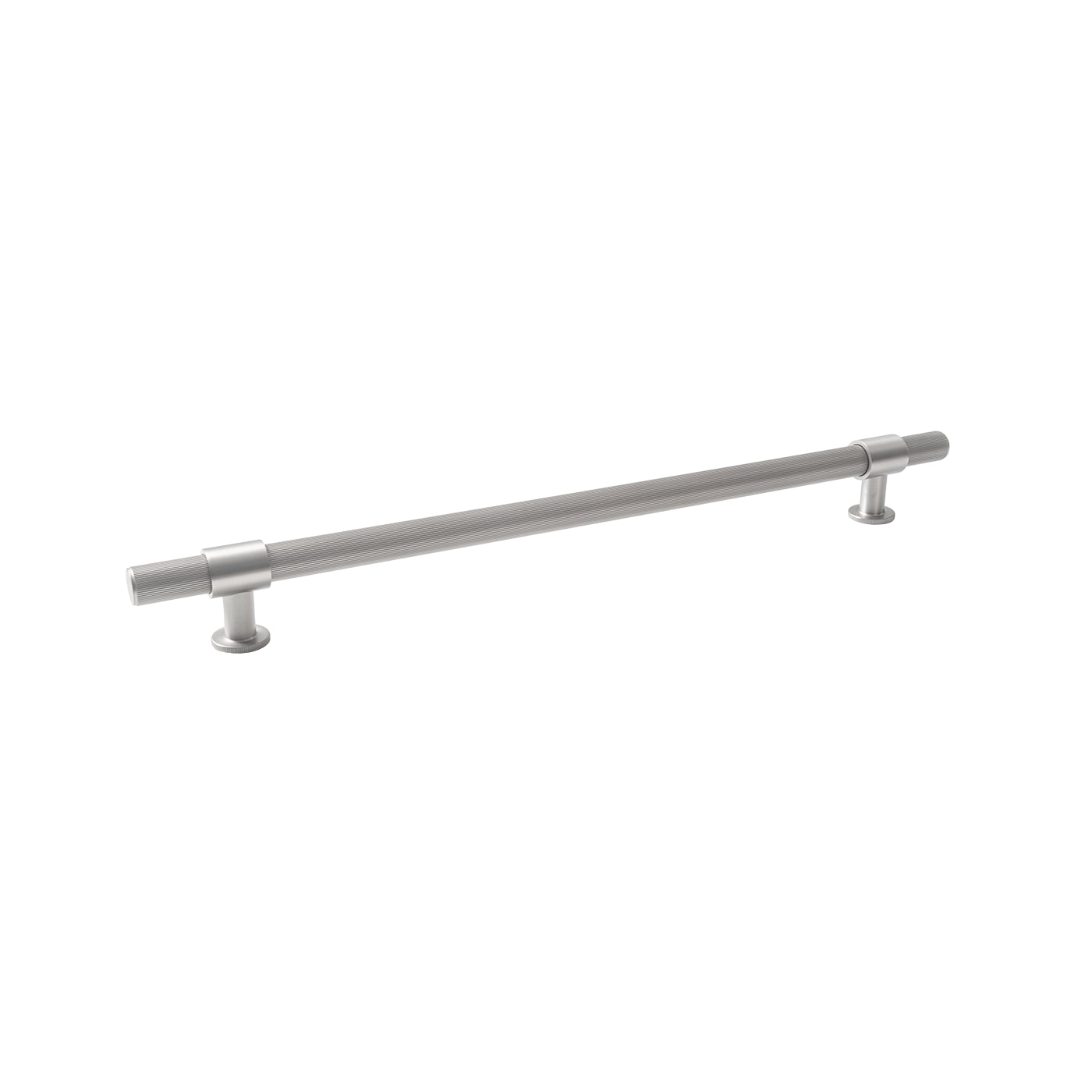 Momo Belgravia lined solid brass cabinet handle with decorative line detail, modern luxury kitchen drawer and cupboard pull