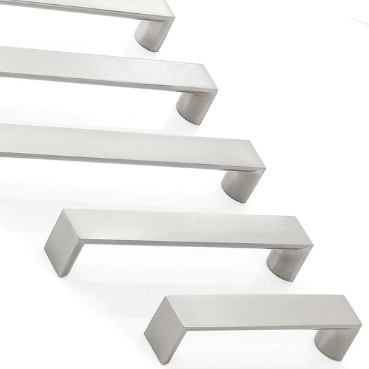 Momo Boston classic cabinet handle with smooth curved design for kitchen cupboards, drawers, and furniture