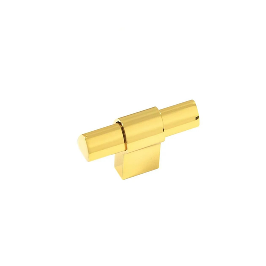 Momo Casper cabinet handle on modern cabinetry, minimalist design pull for kitchen and furniture, contemporary architectural hardware in premium finish