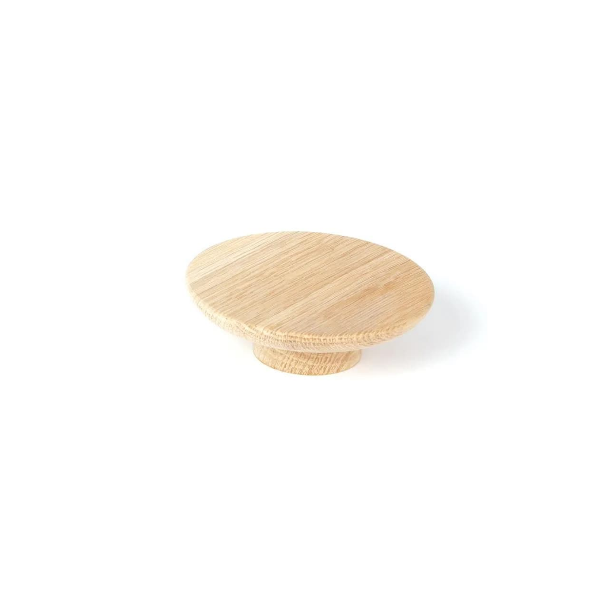 Momo Daintree Full round timber handle in solid wood, premium cabinet pull for kitchens and furniture, architectural hardware in natural finish