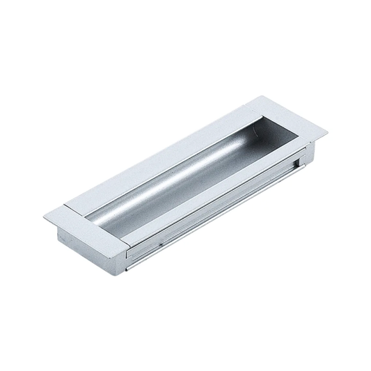 Momo Linz flush pull handle for modern kitchen cabinets, sliding doors, wardrobes, and recessed cabinetry applications, designed for a clean minimalist finish and seamless integrated look.