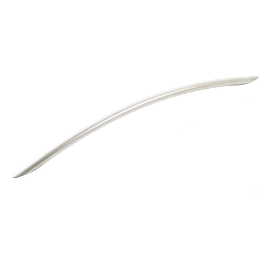 Momo Locarno bow handle for kitchen cabinets, drawers, wardrobes, and modern furniture cabinetry, featuring a sleek curved design in a contemporary finish for stylish interior applications.