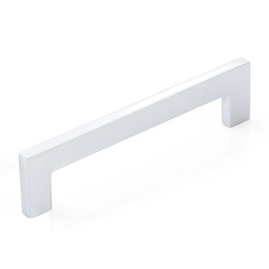 Torino by Momo modern bar cabinet handle in sleek finish, contemporary handle for kitchen cupboards, drawers, and furniture doors