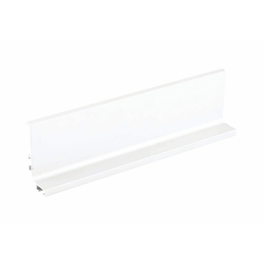 Momo Vercelli top profile handle 3600mm in brushed aluminium for handleless kitchen cabinets, drawers, wardrobes, and modern minimalist joinery systems with invisible fixing design.