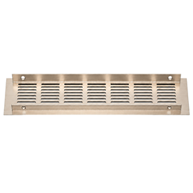 Multi Function Vent Size: 300 X 80mm In Stainless Steel Look