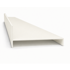 Wardrobe Cover Jamb - 5.6m Aluminium | Off white