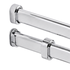 Concealed Oval End Flange – Screw Fix | Chrome