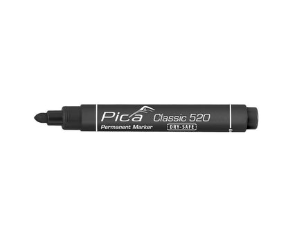 Pica Black Permanent Marker - Bullet Tip