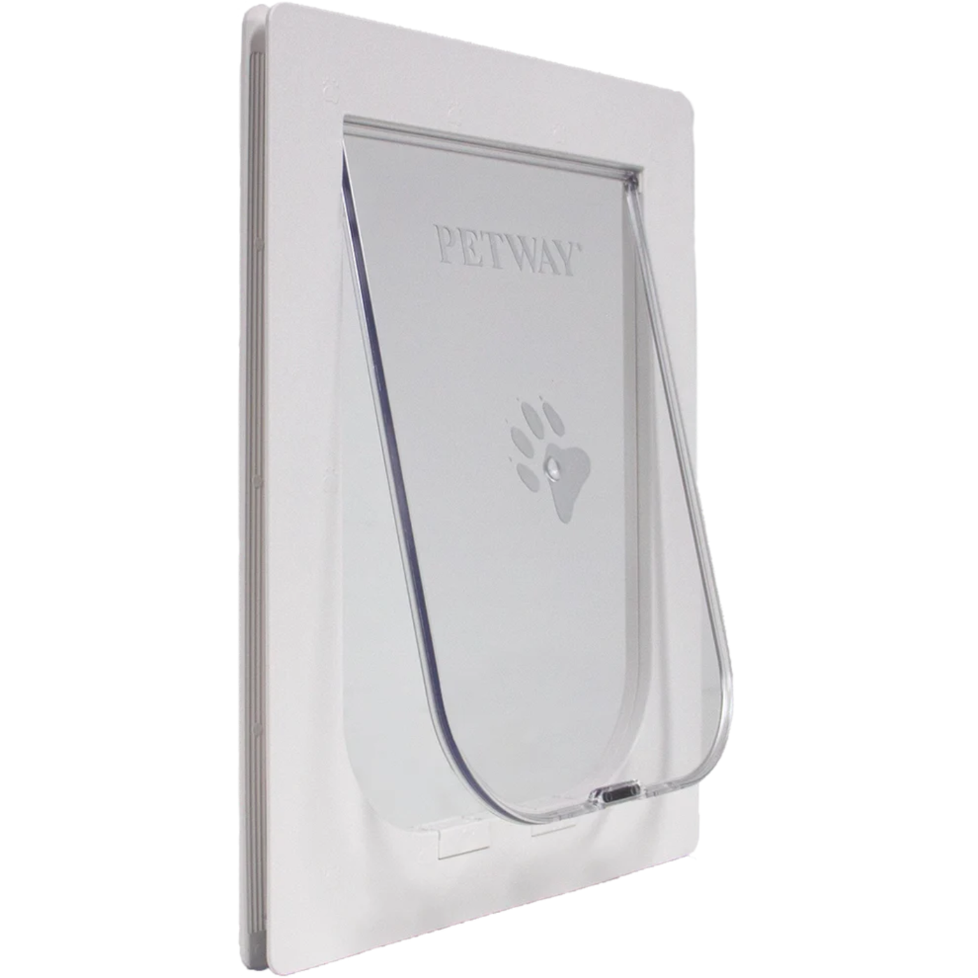 PETWAY PET DOOR MEDIUM WHITE 305MM X 225MM