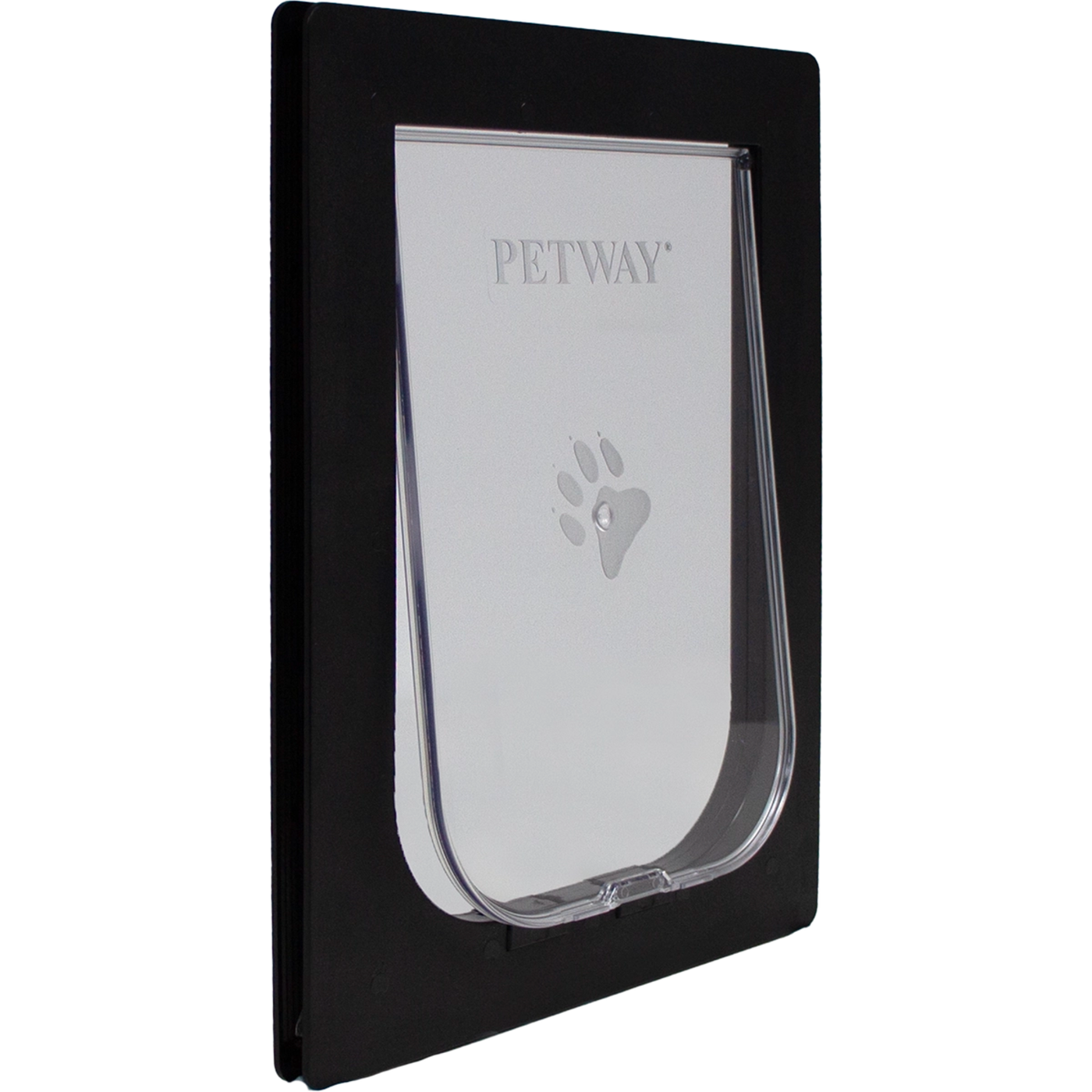 PETWAY PET DOOR MEDIUM BLACK 305MM X 225MM