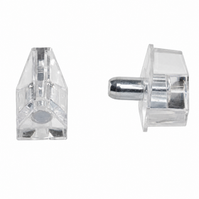Shelf Support |  Plastic | Clear