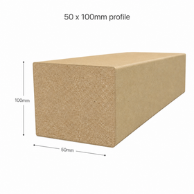 Timber Batten | 50mm x 100mm | Steccawood by Polytec