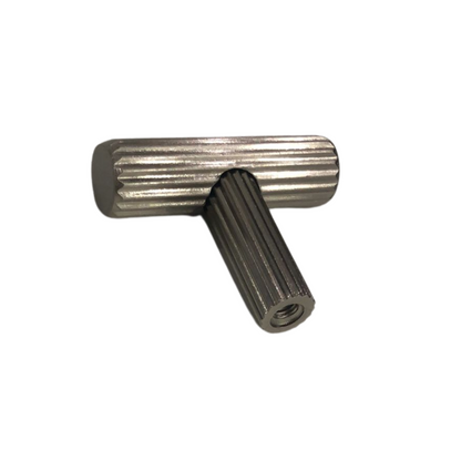 Ribbed T-Knob Handle - 40MM