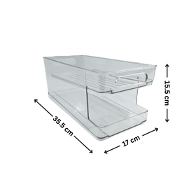 Spin & Store Drink Can Organiser – Effortless Beverage Storage