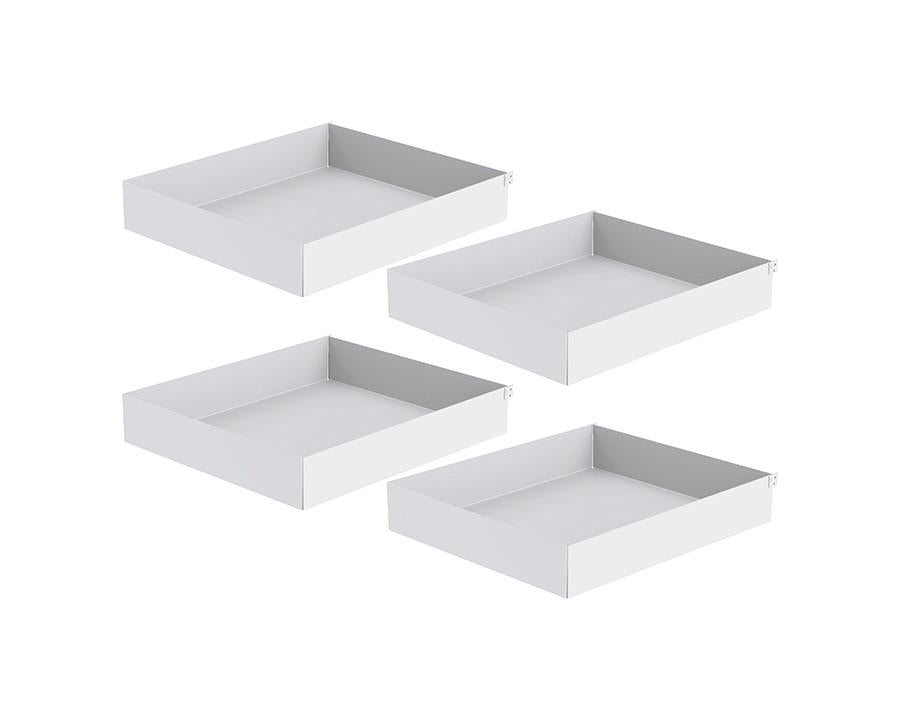 SIGE Pro Line Spazio | 4 Corner Pull Out System Basket Set | Includes 4 Baskets