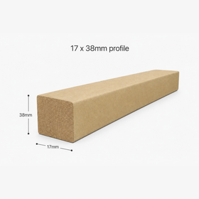 Timber Batten | 17mm x 38mm | Steccawood by Polytec