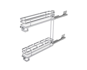 SIGE™ Side Mount Soft Close Bottle Rack Left Hand. For 150mm Carcase