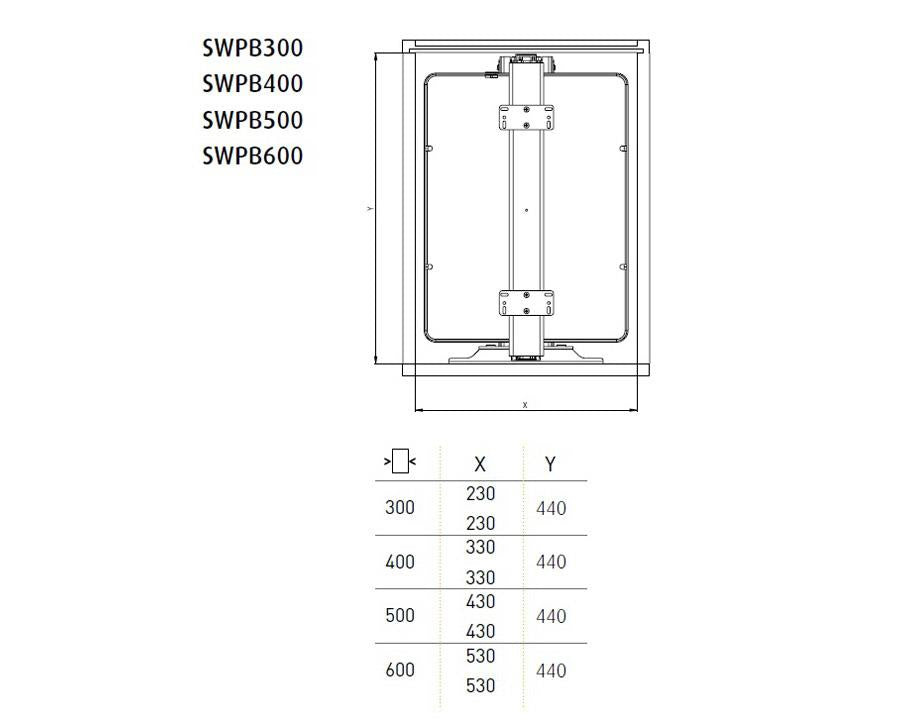 SIGE™ Baskets for Pull Out Pantry | 300mm Carcase
