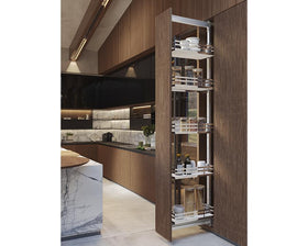 SIGE™ Infinity Plus Set of 5 Baskets for Pull Out Pantry | 400mm Carcase