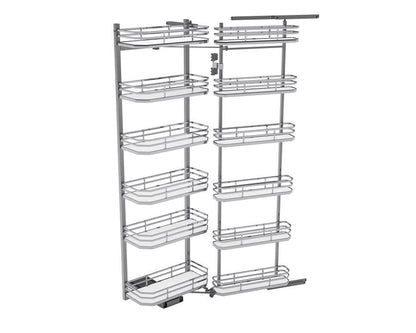 SIGE™ Twin Pull Out Soft Close Pantry 12 Dispenser | 450mm Carcase