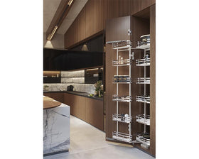 SIGE™ Twin Pull Out Soft Close Pantry 12 Dispenser | 600mm Carcase
