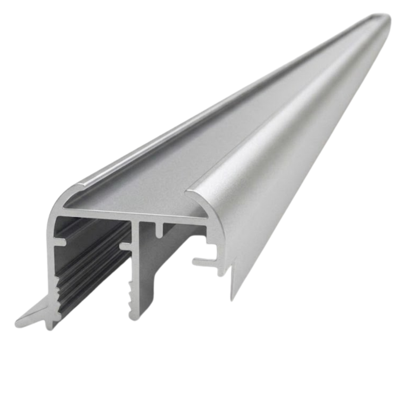 16mm Wardrobe Grip Style | Matt Silver