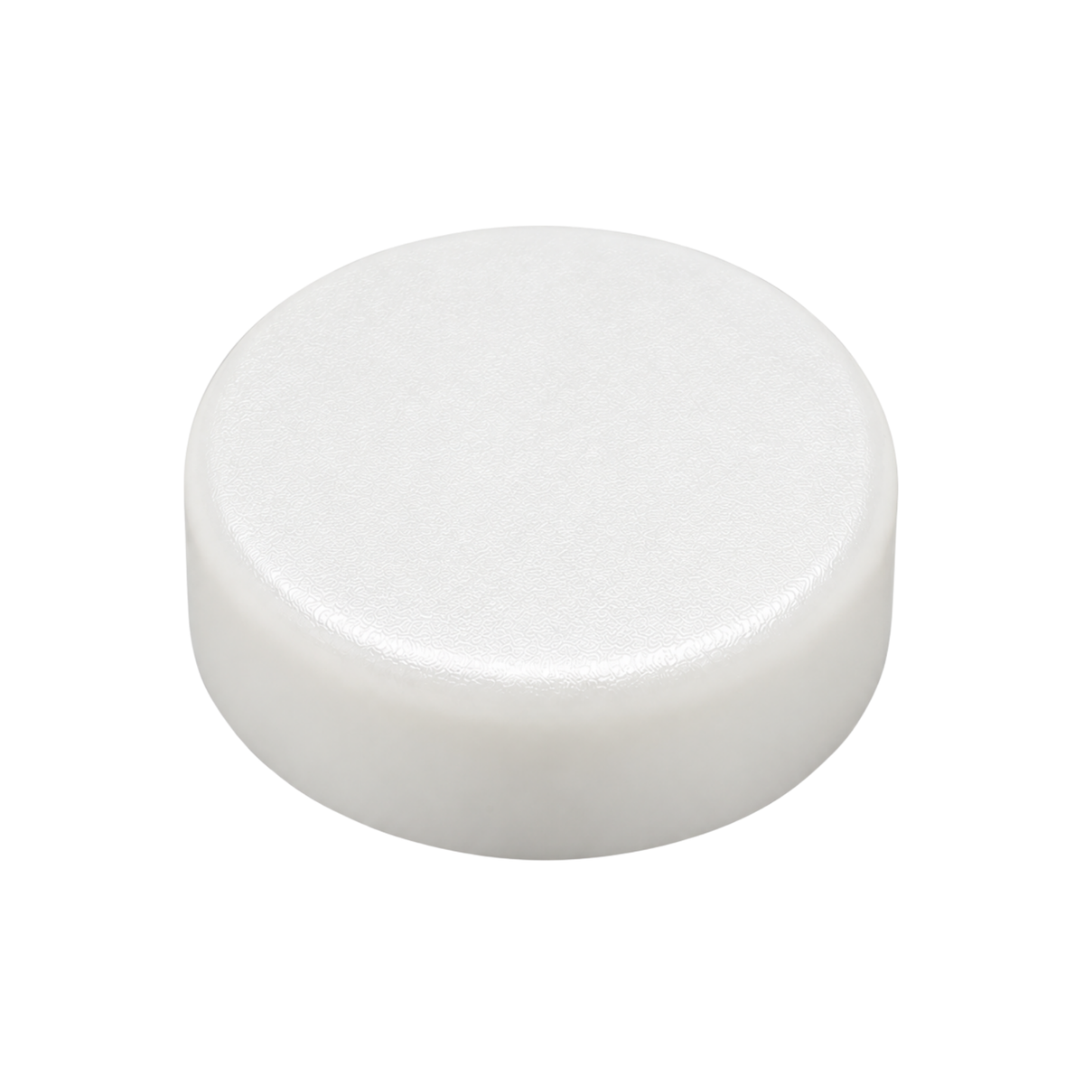 White | Snap on Screw Caps