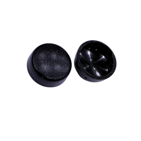 Black | Snap on Screw Caps